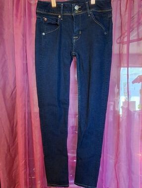 Hudson Skinny Ankle Jeans Dark Wash